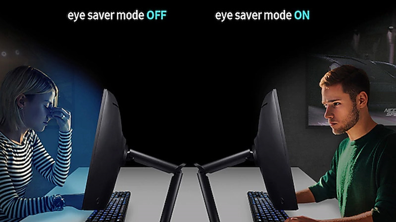 Chế độ giúp bảo vệ mắt người dùng